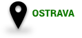 značka v mapě Ostrava