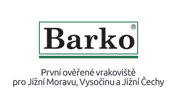 BARKO - první ověřené vrakoviště pro Jižní Moravu a Vysočinu