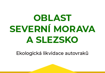 Ekologická likvidace autovraků severní Morava a Slezsko